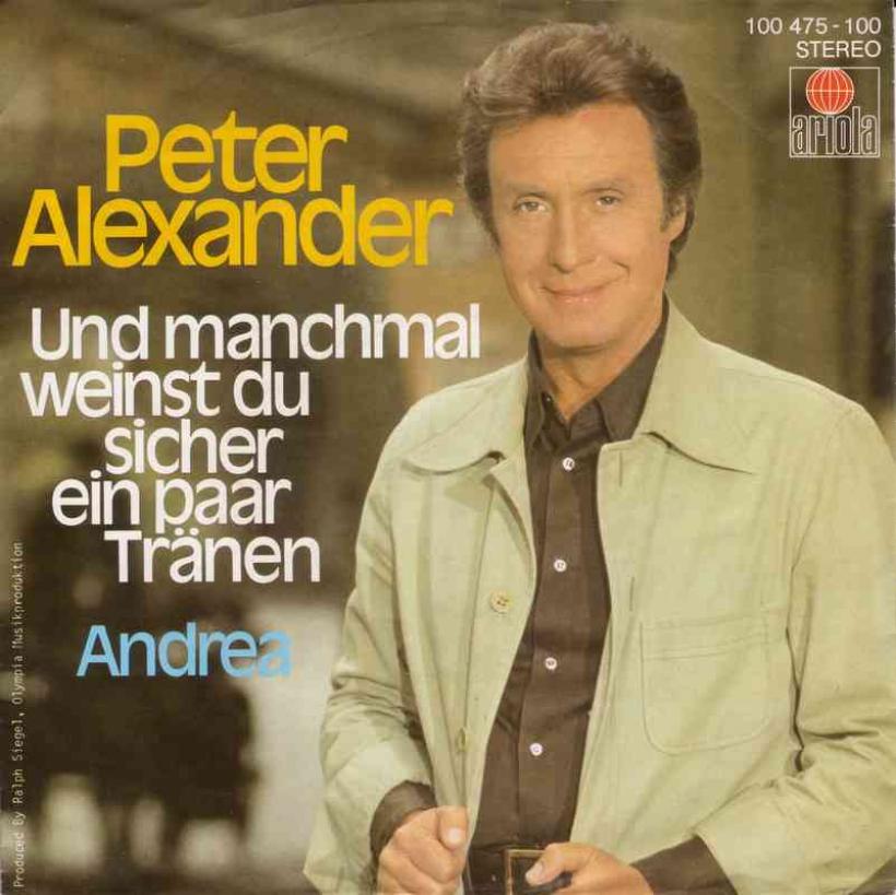 Peter Alexander - Und manchmal weinst du sicher...