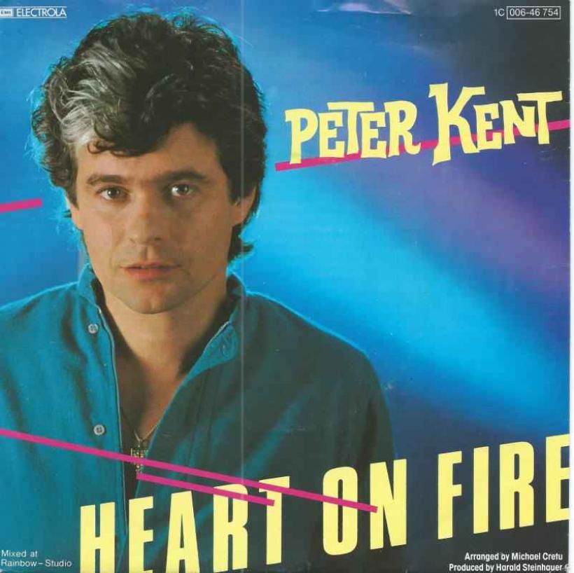 Peter Kent - Heart On Fire (Vinyl-Single Germany)