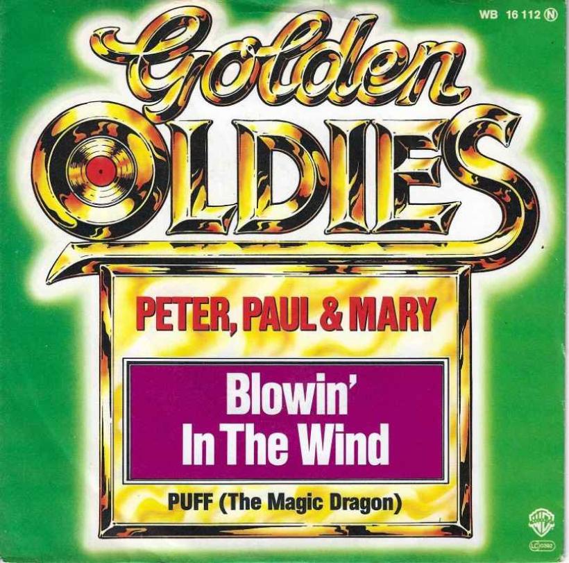 Peter, Paul & Mary - Blowin' In The Wind (7" Single)