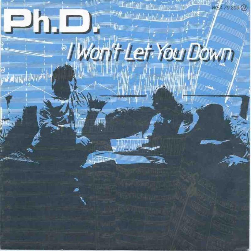 Ph. D. - I Won't Let You Down (WEA Vinyl-Single Germany)