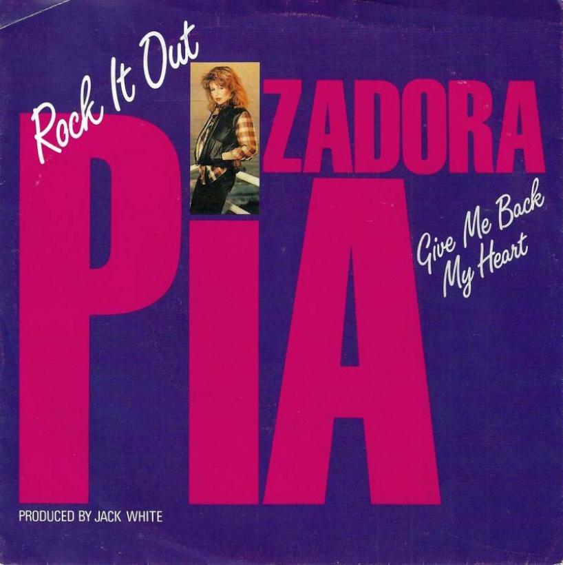 Pia Zadora - Rock It Out (7" Curb-Records Vinyl-Single)