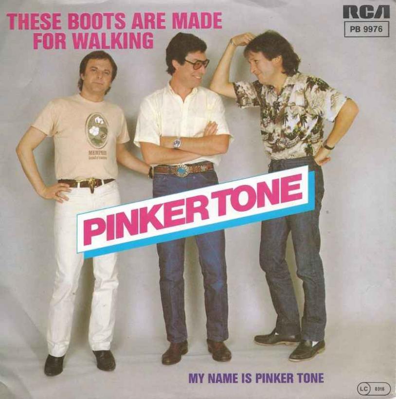 Pinker Tone - These Boots Are Made For Walking (Single)