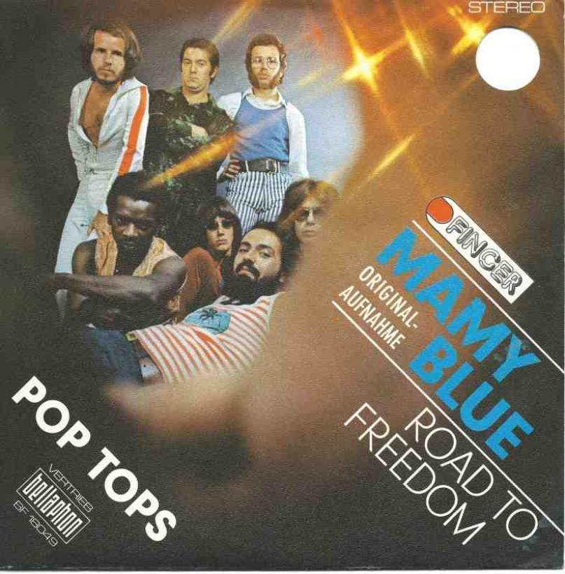 Pop Tops - Mamy Blue (7" Finger Vinyl-Single Germany)