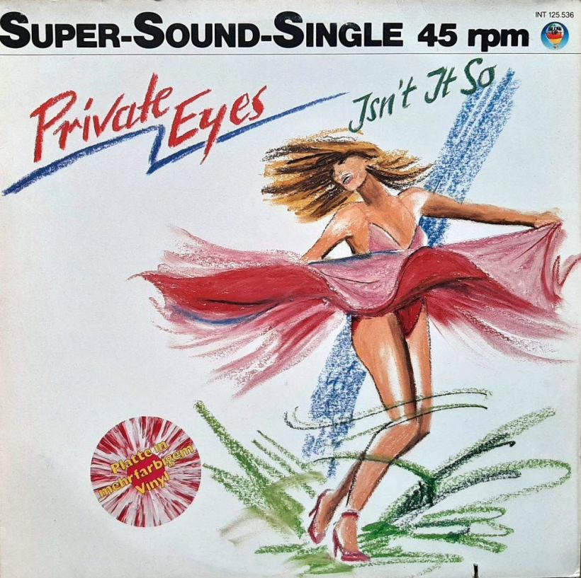 Private Eyes - Isnt It Sa (12" Maxi)