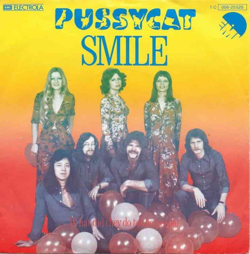 Pussycat - Smile (EMI Vinyl-Single Germany 1976)