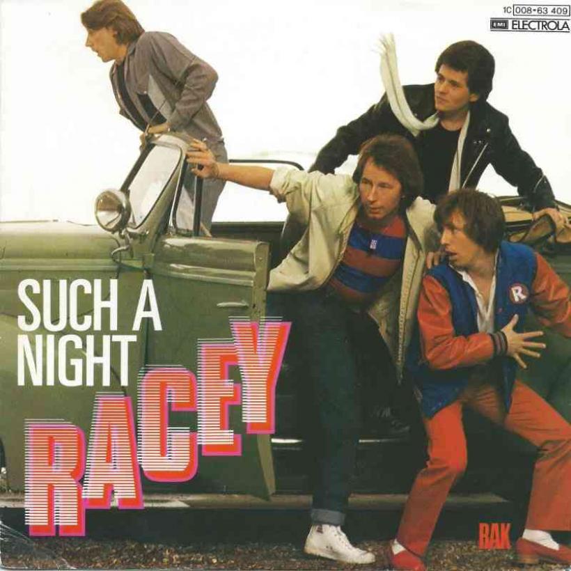 Racey - Such A Night (RAK Vinyl-Single Germany)