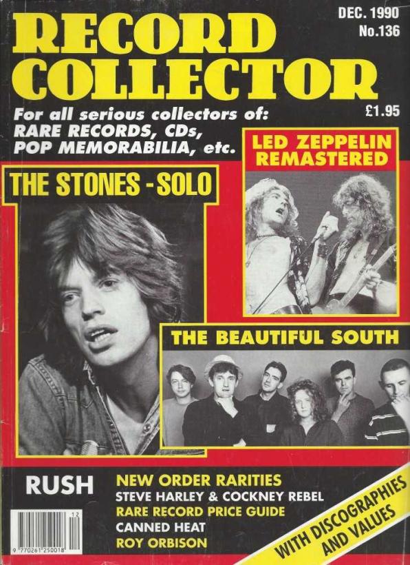 Record Collector (UK) - Heft 136: Cover