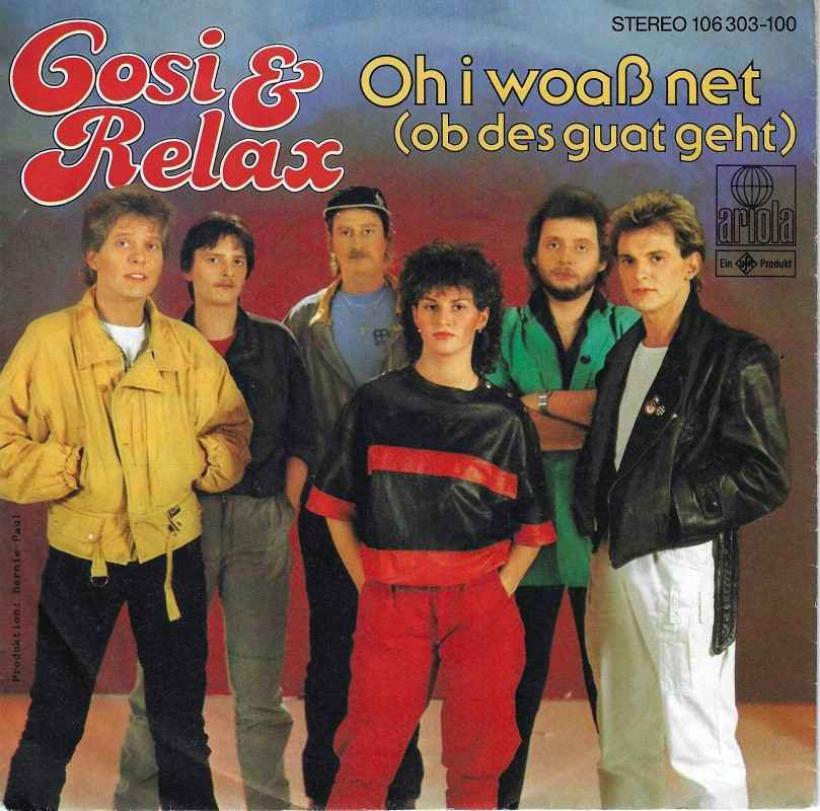 Relax & Cosi - Oh i woaß net (Ariola Vinyl-Single)