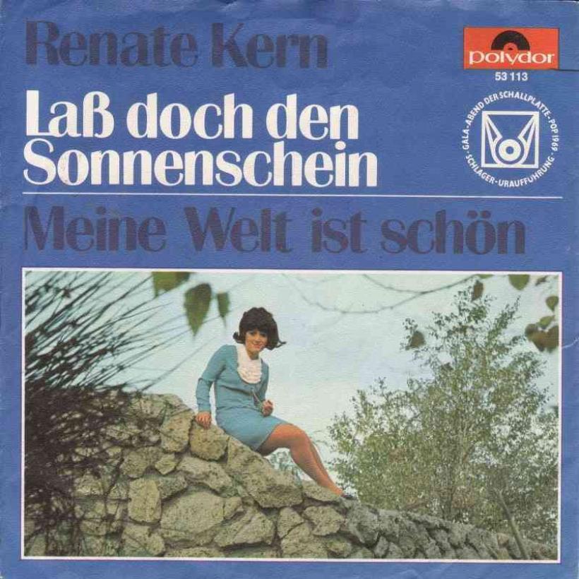 Renate Kern - Lass doch den Sonnenschein (7" Vinyl-Single)