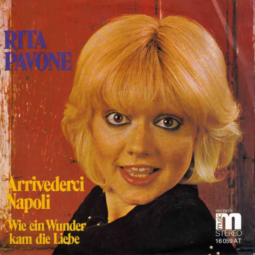 Rita Pavone - Arrivederci Napoli (7" Vinyl-Single Germany)
