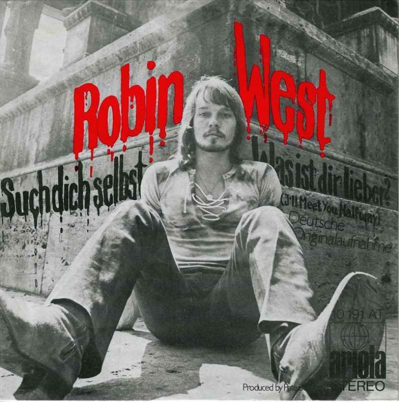 Robin West - Such dich selbst (7" Ariola Vinyl-Single)