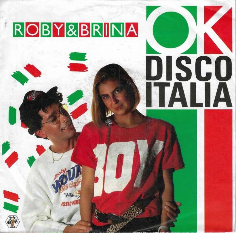 Roby & Brina - Ok Disco Italia (7" Vinyl-Single Germany)