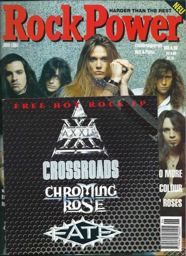 Rock Power June 1991 cover