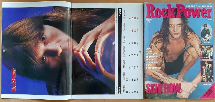 Rock Power 12 1991 Kalender 2