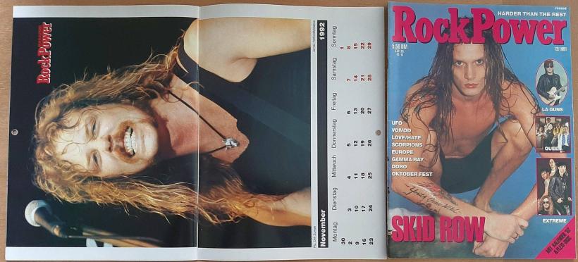 Rock Power 12 1991 Kalender 3