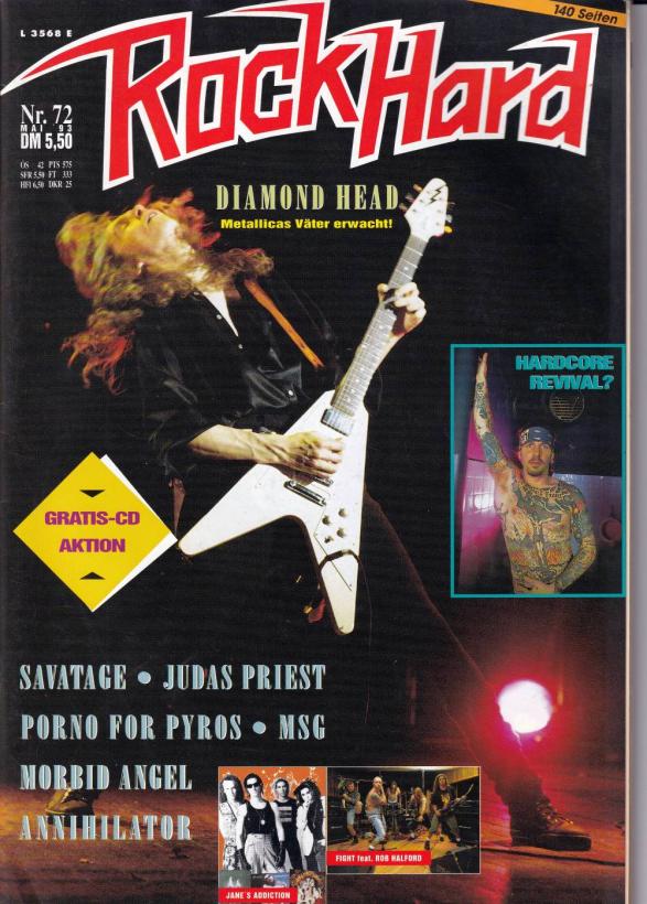 rock hard 05 1993 cover