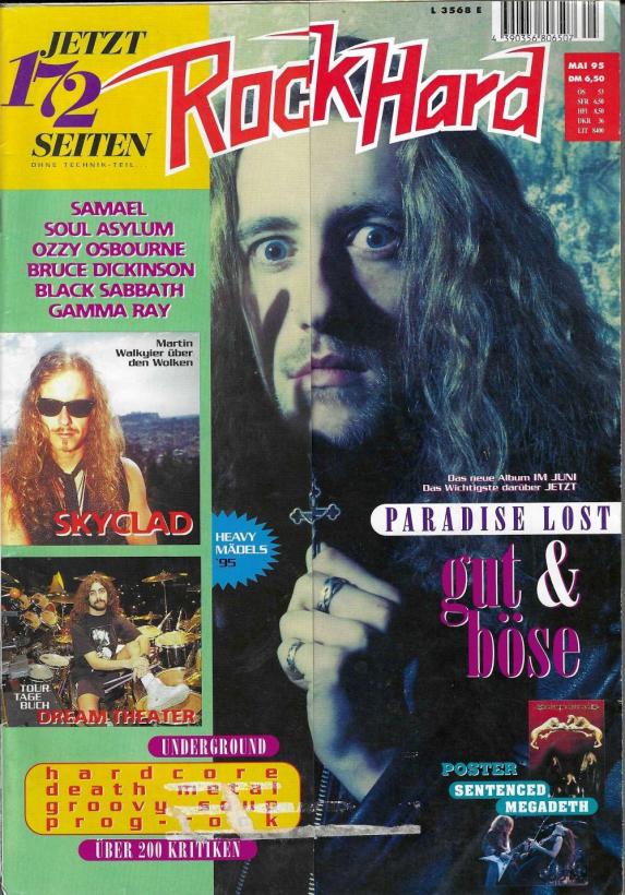 Rock Hard Nr. 96 Heftcover