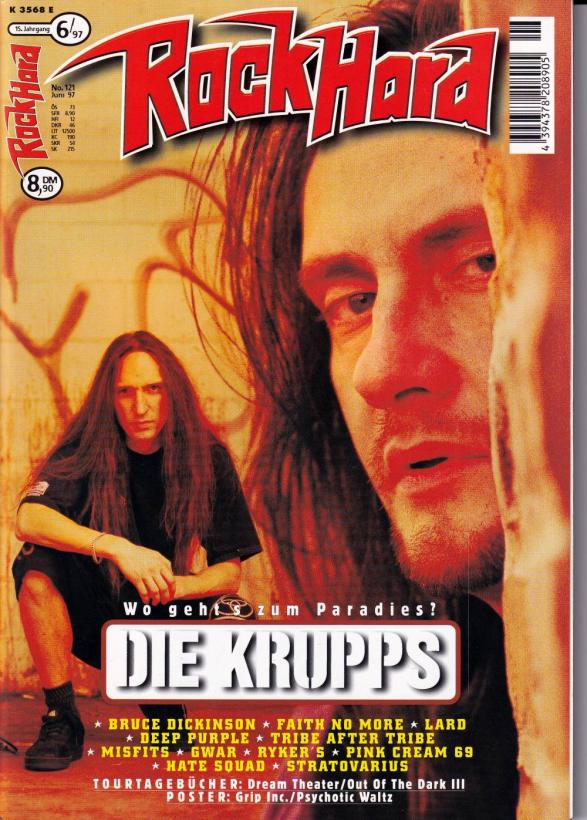 rock hard 06 1997 cover