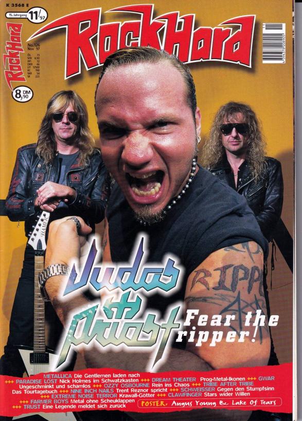 rock hard 11 1997 cover
