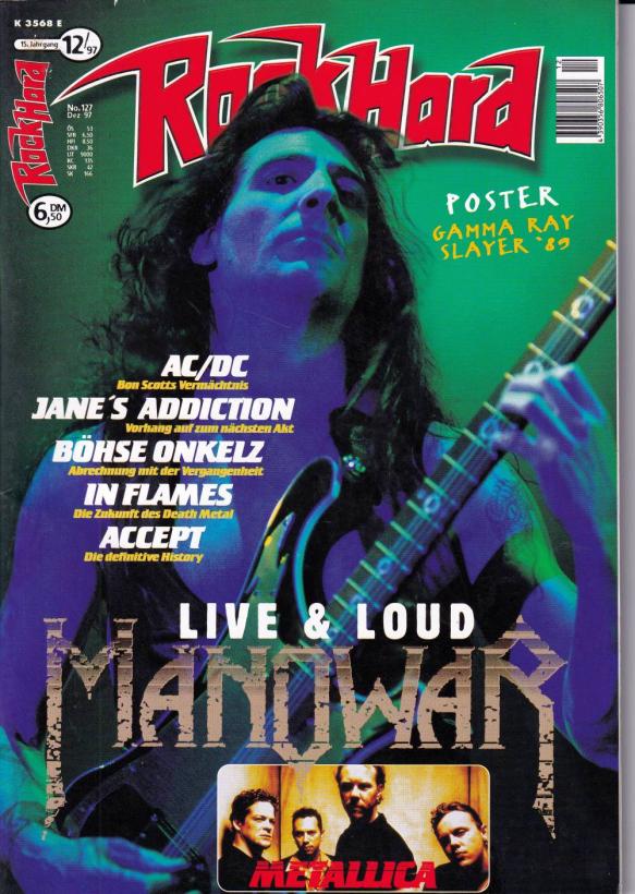 rock hard 12 1997 cover