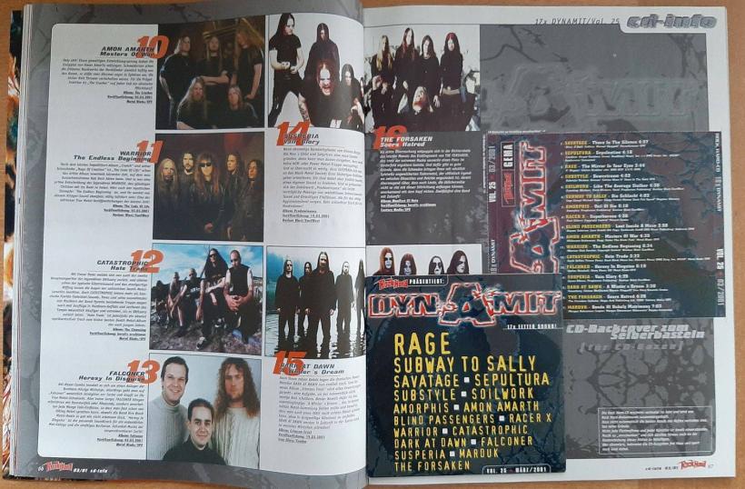 rock hard 03 2001 content cd