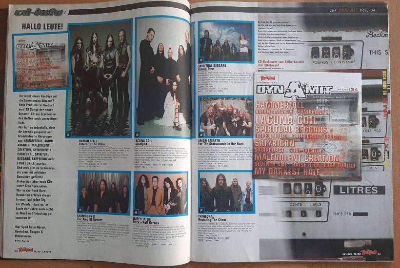 rock hard 11 2002 cd