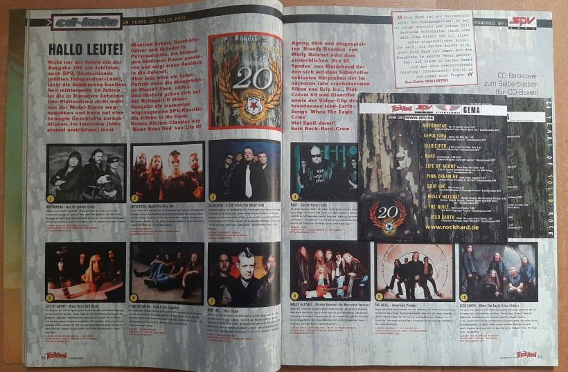 rock hard 01 2004 cd