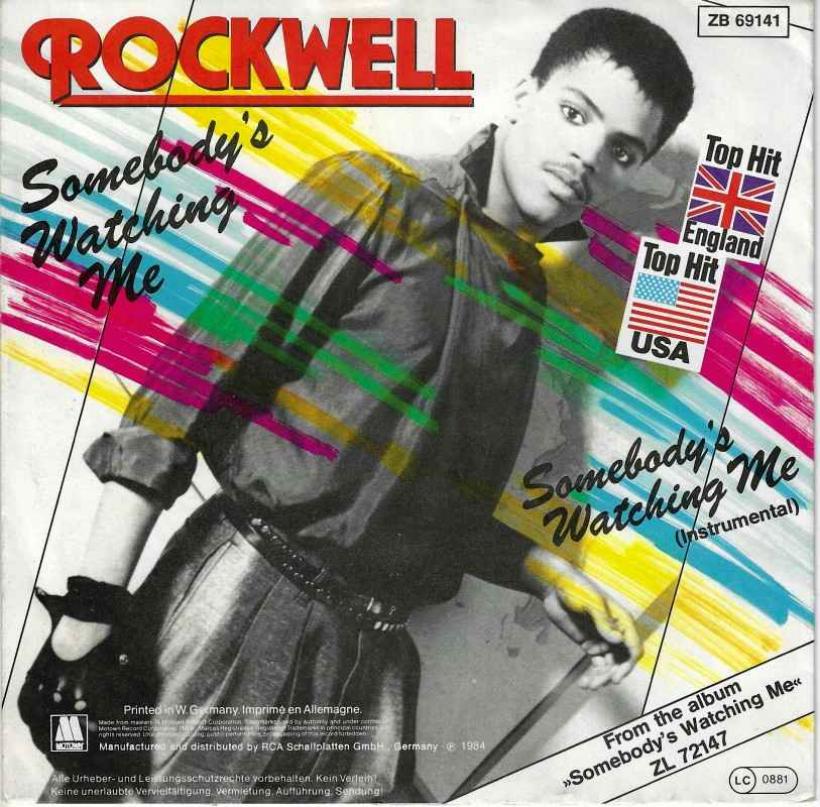 Rockwell - Somebodys Watching Me (Motown Vinyl-Single)