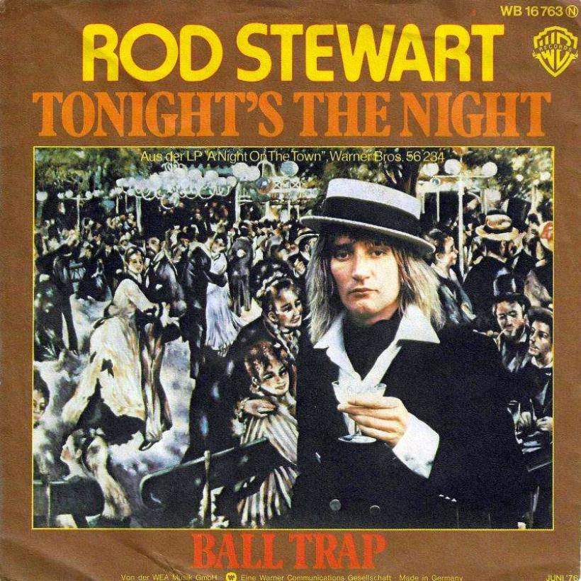 Rod Stewart - Tonight's The Night (7" Vinyl-Single Germany)