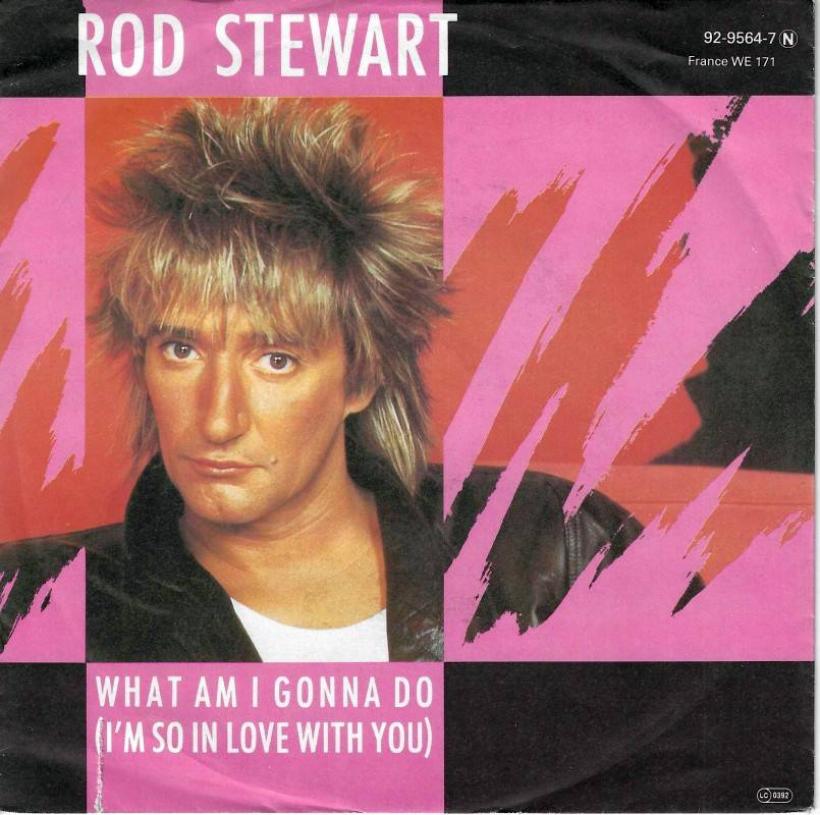 Rod Stewart - What Am I Gonna Do (7" Warner Vinyl-Single)