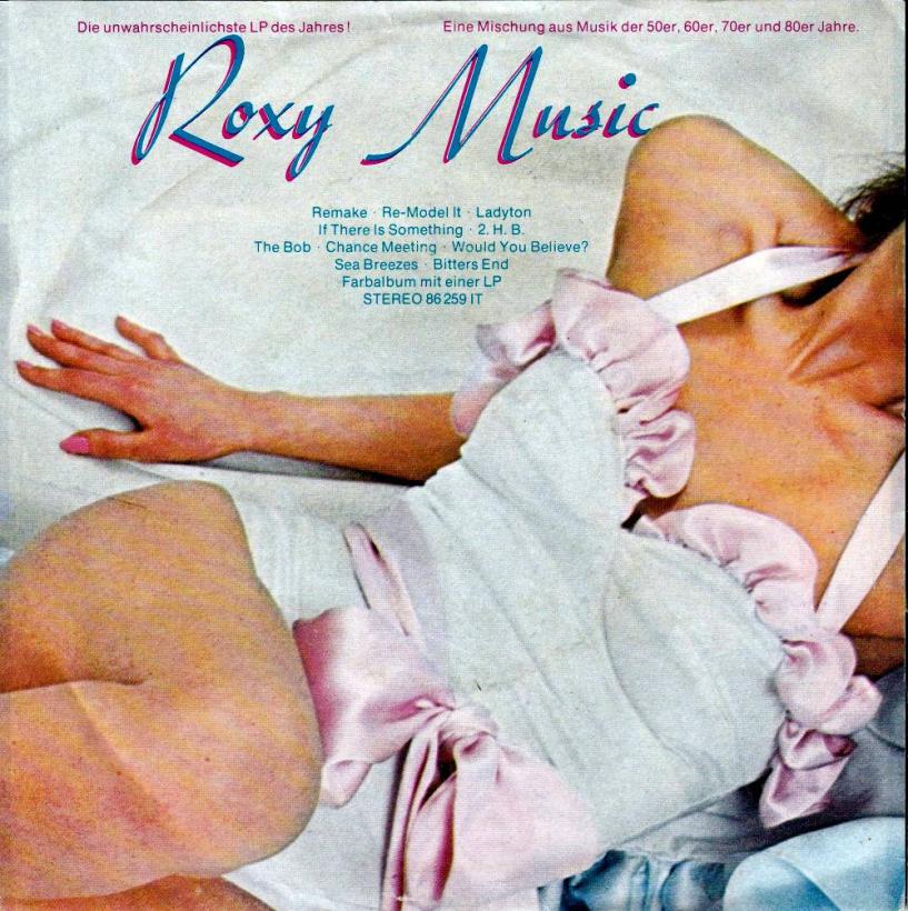 Roxy Music - Viginia Plain (7" Vinyl-Single back cover)