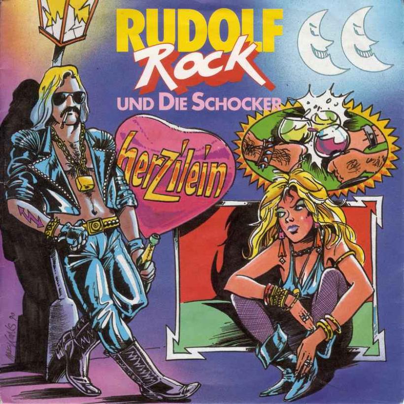 Rudolf Rock & die Schocker - Herzilein (Vinyl-Single)