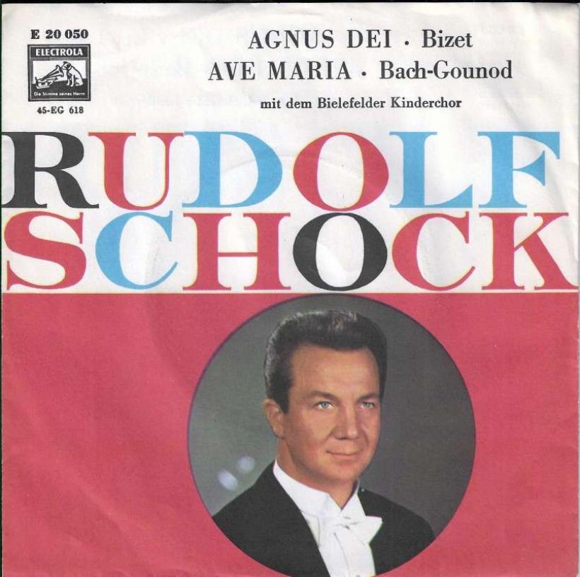 Rudolf Schock - Agnus Dei / Ave Maria (7" Vinyl-Single)