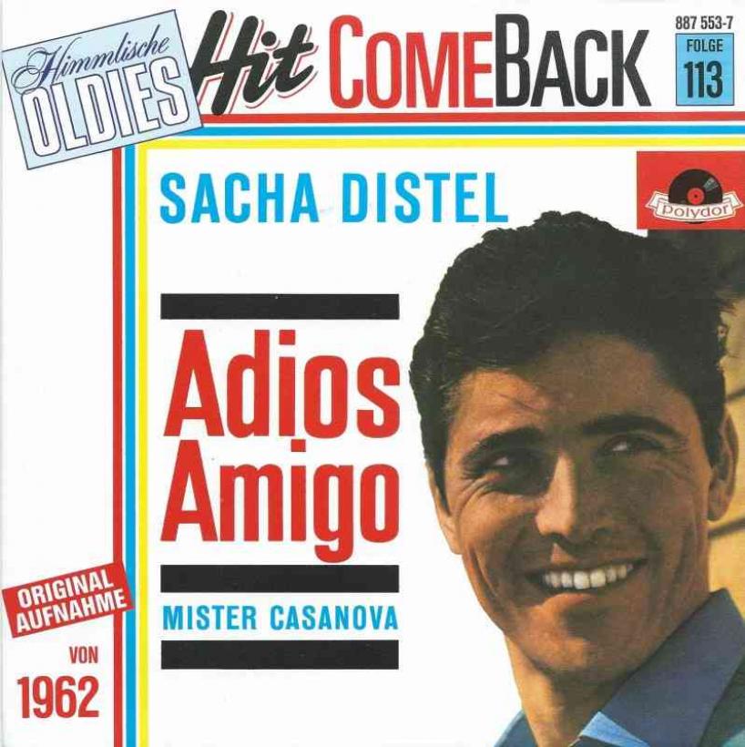 Sacha Distel - Adios Amigo: Hit-ComeBack Serie (Single)