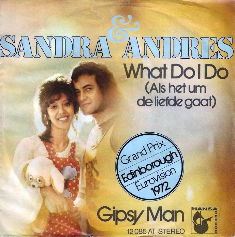 Sandra & Andres - What Do I Do (7" Hansa Vinyl-Single)