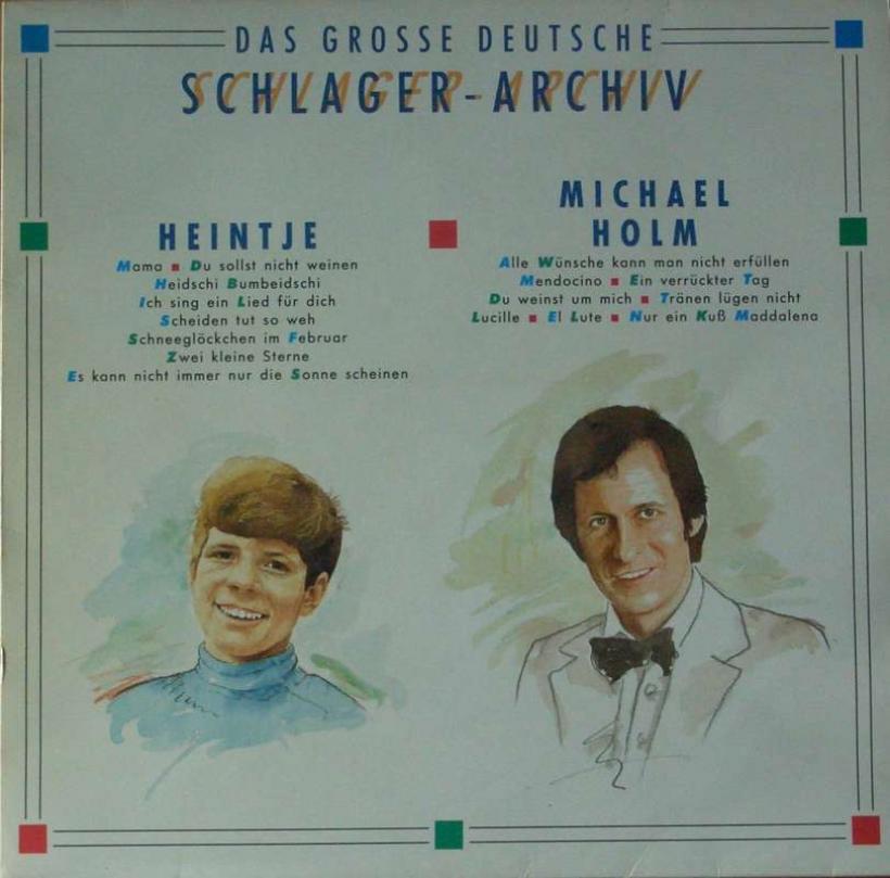 Das Deutsche Schlager-Archiv - Heintje  Michael Holm (LP)