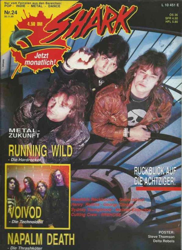 Shark Musicmagazine - Issue 24/1989: last number