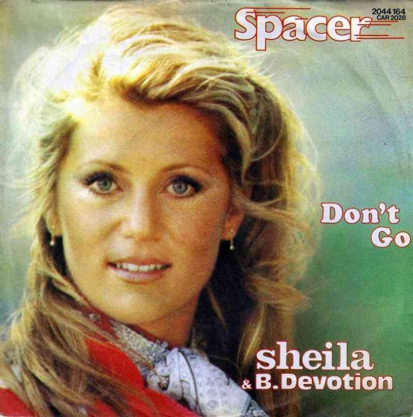 Sheila B. Devotion - Spacer (Carrere Single Germany)