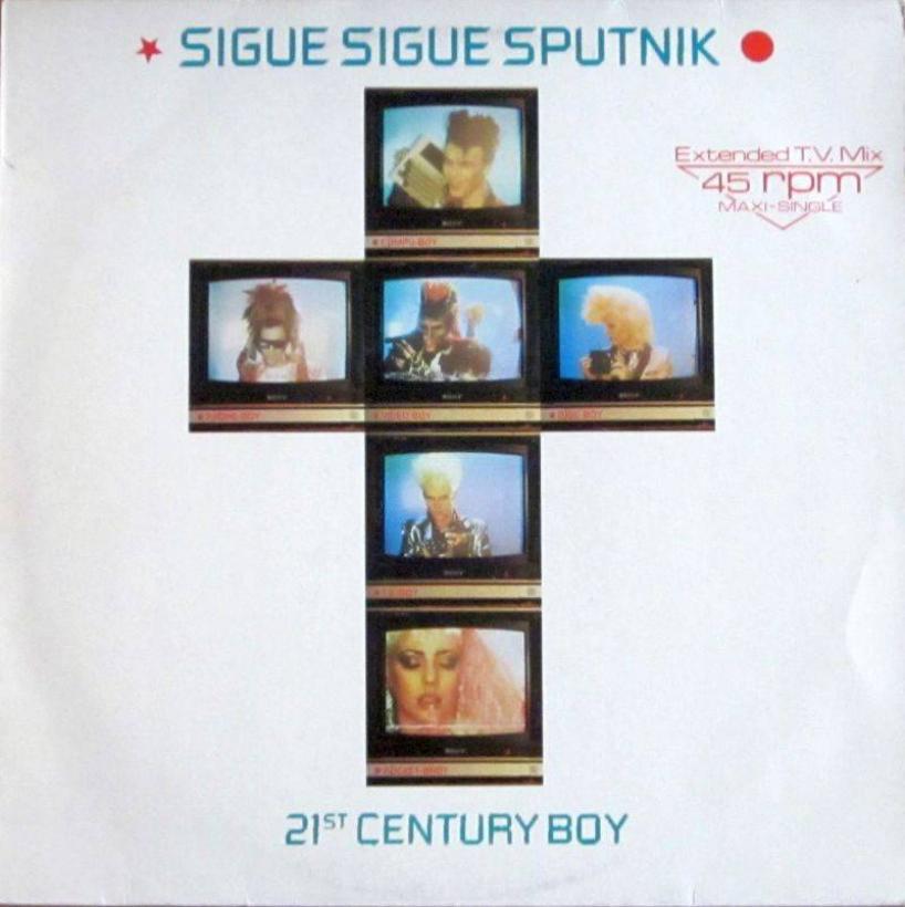 Sigue Sigue Sputnik - 21st Century Boy (12" Maxi-Single)