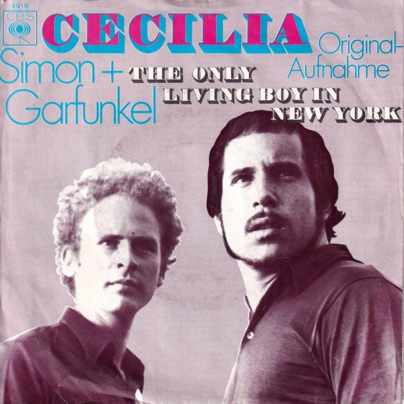 Simon & Garfunkel - Cecilia (7" CBS Vinyl-Single Germany)