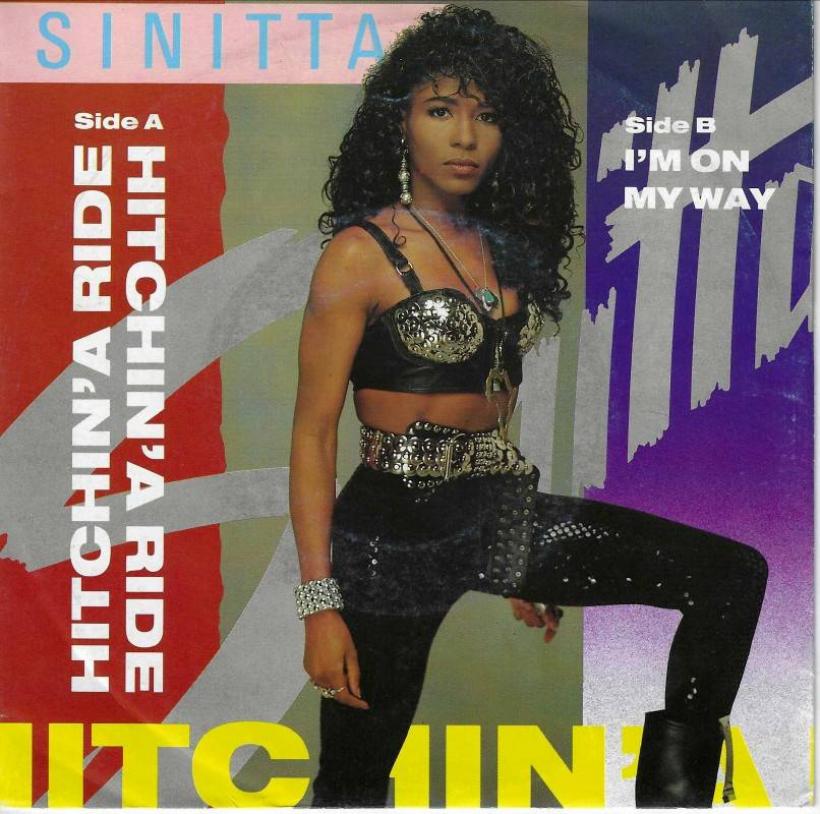 Sinitta - Hitchin' A Ride (7" Teldec Vinyl-Single)