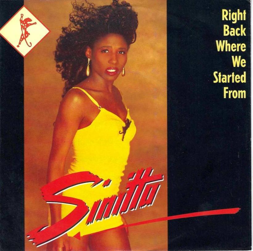 Sinitta - Right Back Where We Started For (7" Single)