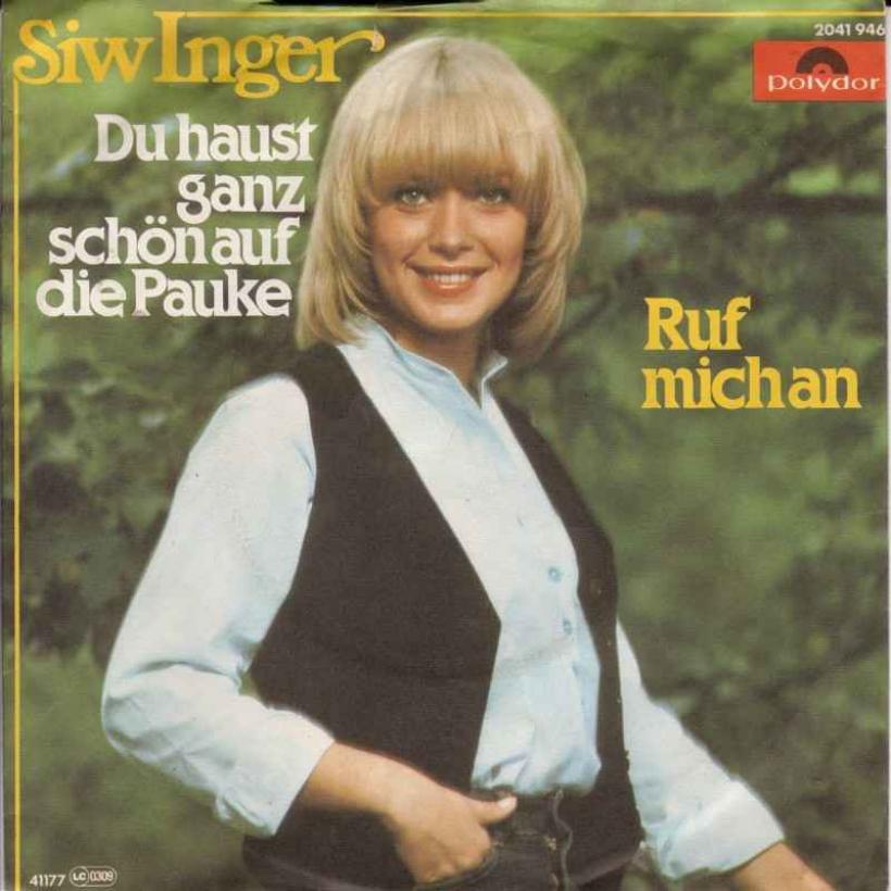 Siw Inger - Du haust ganz schön auf die Pauke (Single)