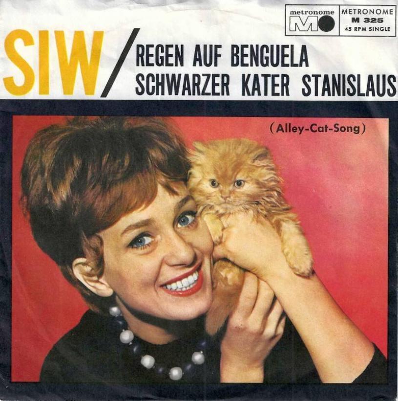 Siw Malmkvist - Schwarzer Kater Stanislaus (7" Single)