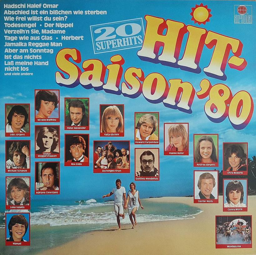 Hit Saison '80 – 20 Superhits in 1980 (CE Ariola LP Germany)