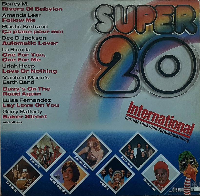 Ariola Super 20 - Internationale Hits 1978 (LP Germany)