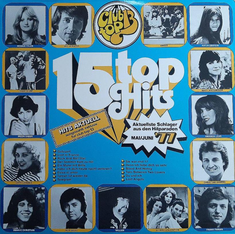 Club TOP 13 - 15 aktuelle Hits 1977 May-June (LP Germany)