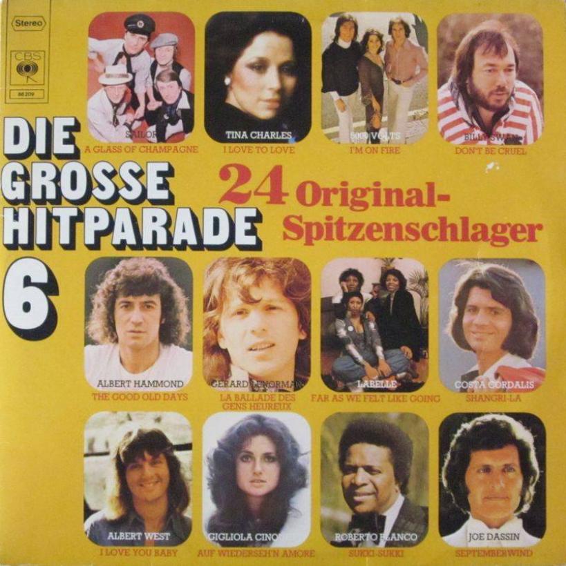 Die grosse Hitparade 6 - 24 Original-Spitzenschlager (DLP)