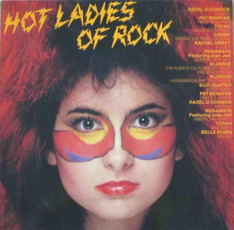 Hot Ladies Of Rock - 14 TOP-Songs (Vinyl-LP England)