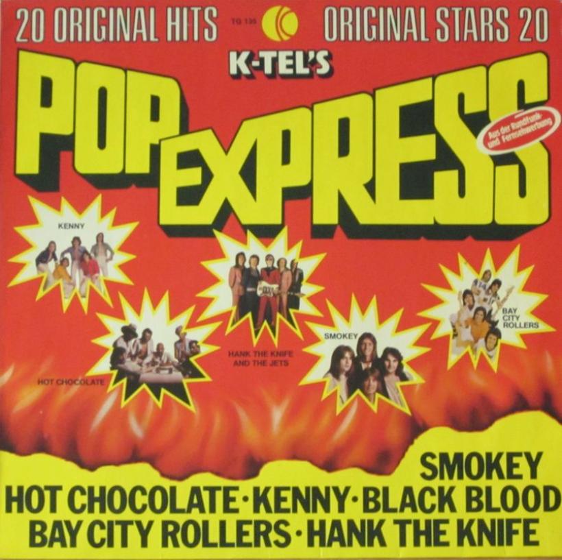 Pop-Express 1976 - 20 Original Stars & Hits (K-tel Vinyl-LP)